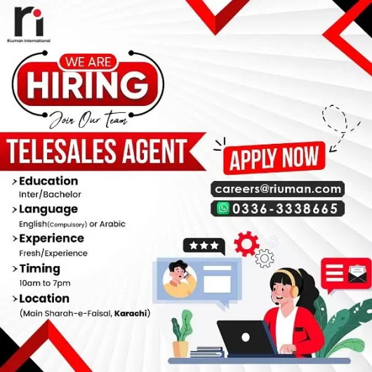 tele Sales agent CSR Job Availiable Watsapp 0336333866 Tariq Road, Karachi