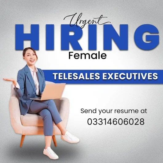 We are Hiring Female Sales Executive for Our Call Center Main Boulevard Gulberg, Lahore