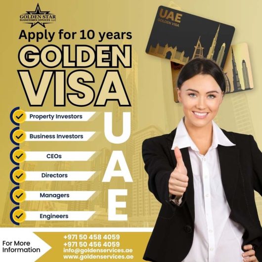 Visa Services in Dubai through Golden Star Businessmen Services LLC