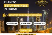 Start you journey to setup business in Dubai with Golden Star Businessmen Services