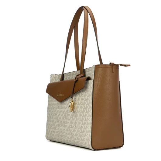 MICHAEL KORS 35T1G5MT7B MAISIE TOTE 3IN1 VANILLA