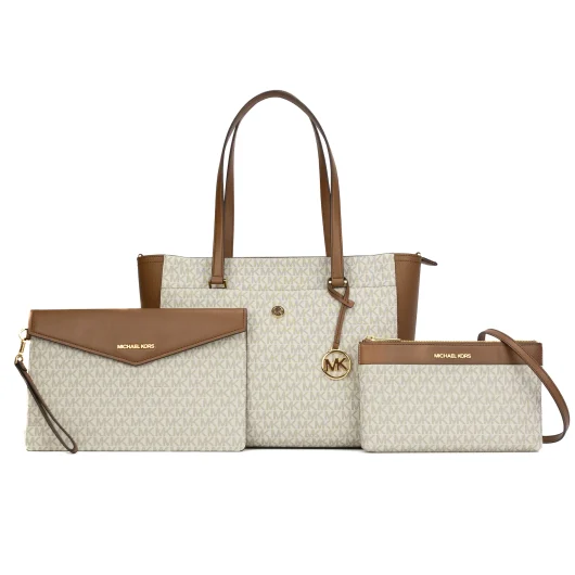 MICHAEL KORS 35T1G5MT7B MAISIE TOTE 3IN1 VANILLA