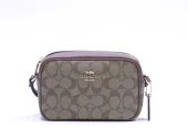 COACH CQ874 IME74 MINI JAIME CAMERA BAG KHAKI/SADDLE 2