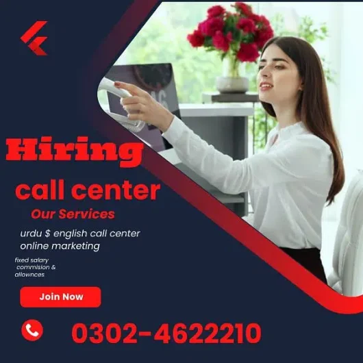 male and female call centre jobs available in lahore Multan Road, Lahore