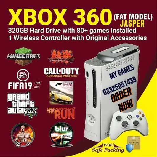 Rs 27,500 81 GAMES BUNDLE XBOX360 320GB J-TAG BEST BUNDLE AT MY GAMES ! Bahria Town Phase 7, Rawalpindi