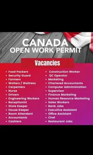 CANADA VISA WORK PERMIT Bahria Town, Lahore