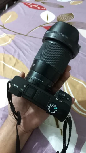 Rs 290,000 3 MONTH FAMILY USE CAMERA SONY A6400 WITH SIGMA 16MM 1.4 Allama Iqbal Town, Lahore