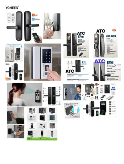 Rs 3,999 fingerprint electric main gate door lock card access control system Johar Town, Lahore