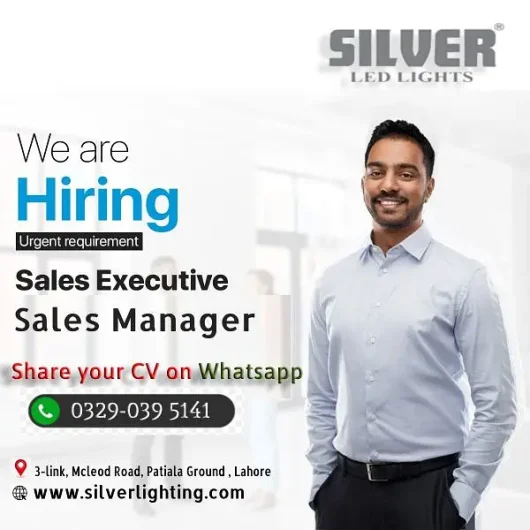 Need Sales Executive & Sales Manager (Male) Patiala Ground, Lahore