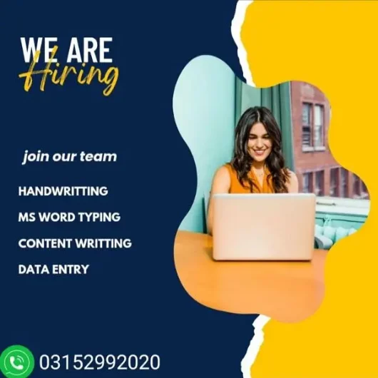 online job at home/Google/Easy/Part-time/Full-time M.A. Jinnah Road, Karachi