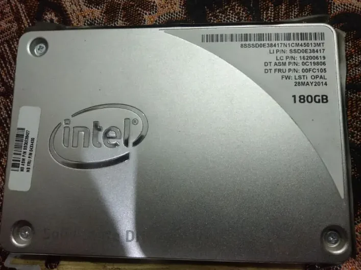 Rs 2,800 Intel ssd Shahid Park, Lahore