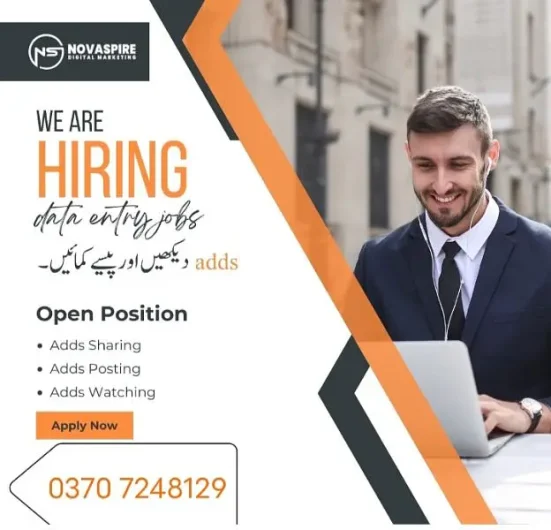 online jobs/full time/part time/simple typing jobs for boys and girls Clifton – Block 9, Karachi