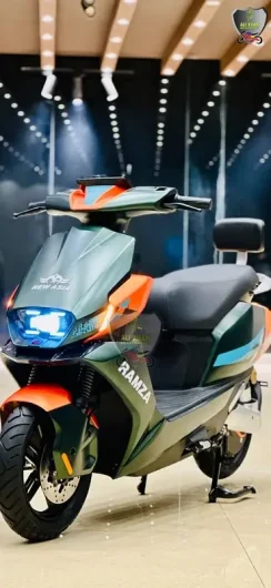 Rs 299,000 RAMZA M8 120 – 140km in1 charge Scooty Price in Pakistan New Scooty Others, Rawalpindi