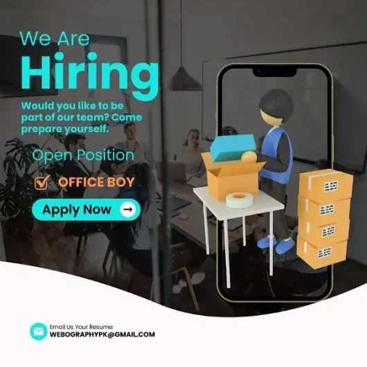 Office Boy for Packing & Shipping Dhok Chaudhrian, Rawalpindi