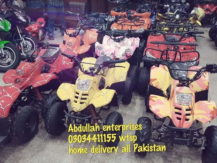 Rs 85,000 dubai import petrol atv Abdullah Enterprises 4 wheels delivery all Pk Lower Mall, Lahore