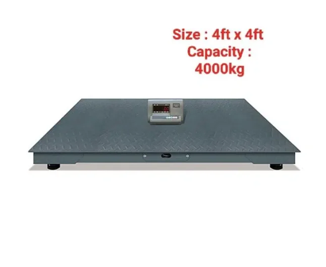 Rs 45,000 Heavy Duty structure Weight Scale 4*4 / 4000kg Rajba Road, Lahore