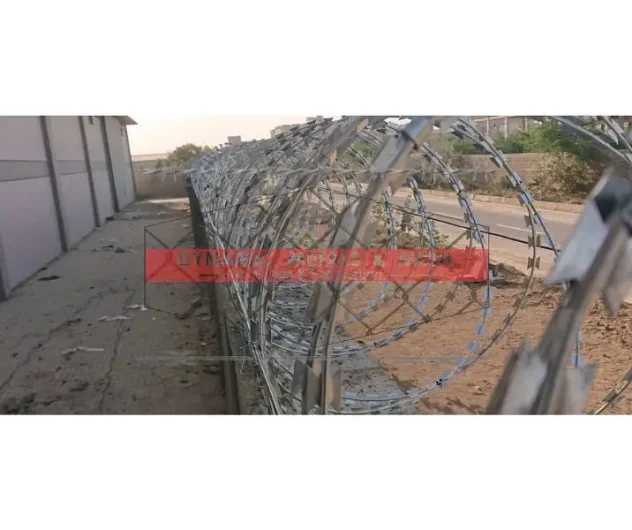 Rs 150 Razor Wire, Chain Link Fence, Barbed Wire, Hesco Bag, Weld Mesh ,fence North Karachi, Karachi