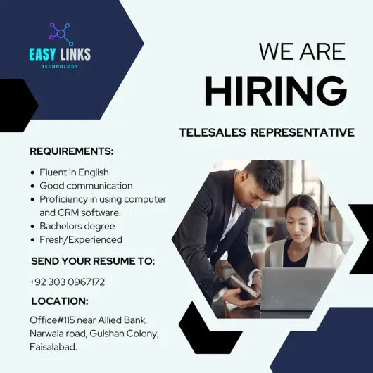 Call Center Agent Narwala Road, Faisalabad