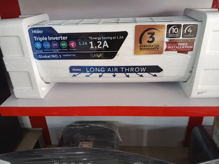 Rs 142,000 Haier DC inverter 1,5 ton Hans Road, Multan