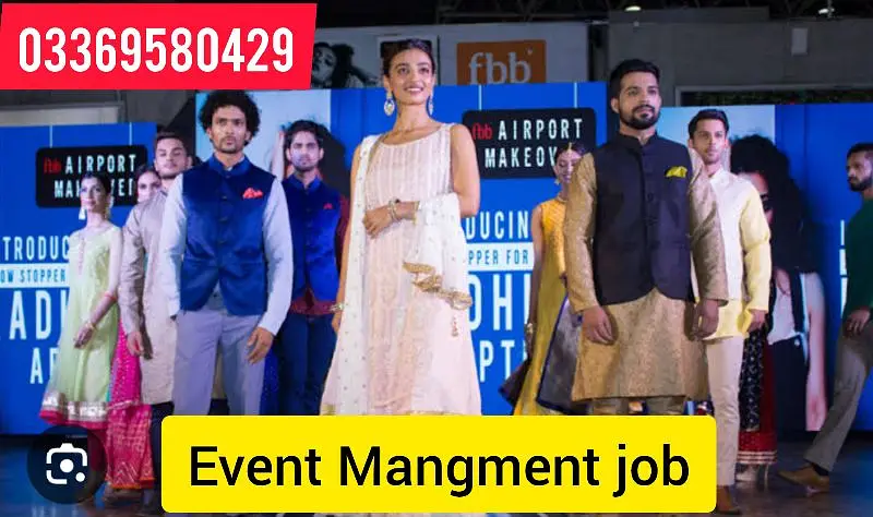 Female Required for Event Mangment Host Johar Town, Lahore