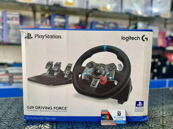 Rs 55,000 LOGITECH G29 WHEEL ( USED ) MINT CONDITION AT MY GAMES Bahria Town Phase 7, Rawalpindi