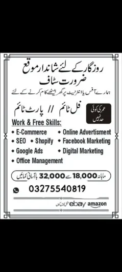 online jobs Burewala Road, Vehari