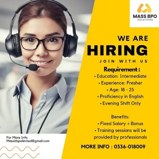 Call Centre Job Available Gulistan-e-Jauhar, Karachi