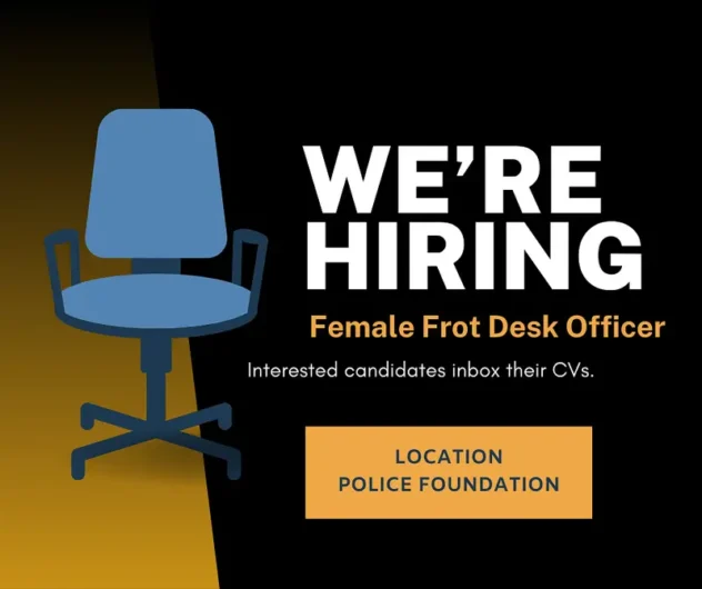 Female Front Desk Officer PWD Road, Islamabad