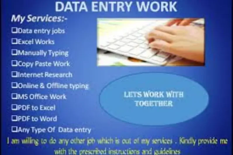 Females and Males Online part time home based data typing job availabl New Karma Bagh, Larkana