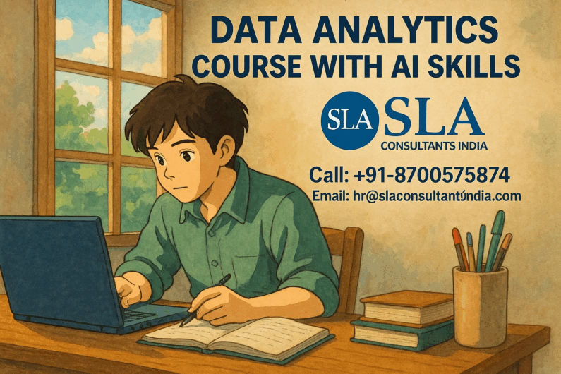 2026 Best Institute, Data Analyst Course in Noida, with Job Support | Redesign Job with AI Skills, by SLA Consultants Noida,