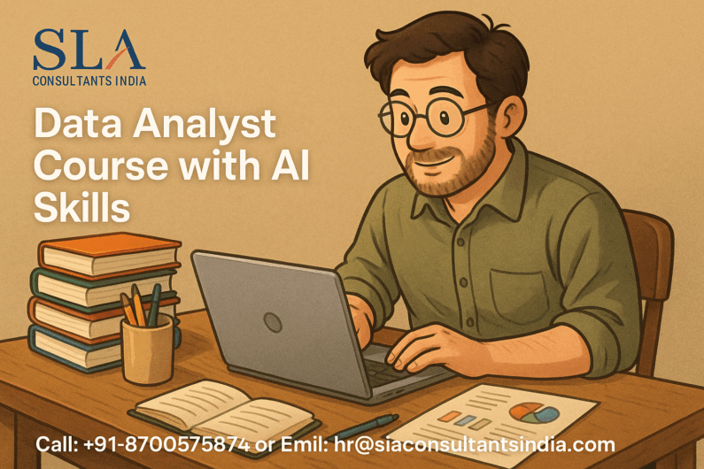Certification with Job Support Course in Data Analytics Training Center in Noida, Innovate with AI Skills for 2026, by SLA Consultants Noida,