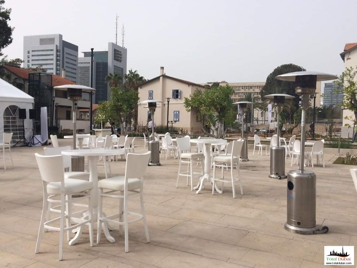 Outdoor Gas & Electric Patio Heaters For Sale & Rental