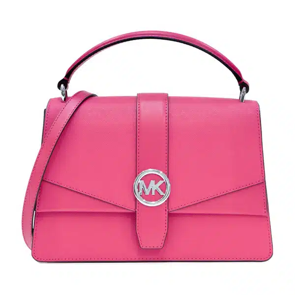 Michael Kors Greenwich Medium Satchel – Dragon Fruit (Style: 35S5SGRS2L)