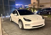 TESLA MODEL-3 -2023|PEARL WHITE|78000 KM|GCC|DIRECT OWNER,AED 89500/-
