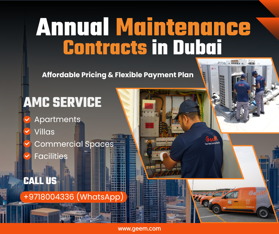 Annual Maintenance Contracts in Dubai | Call 8004336