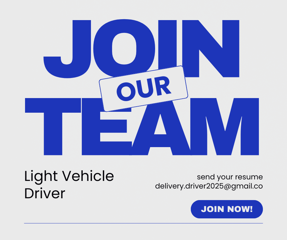 Light Vehicle Driver (Pakistani/Nepali)