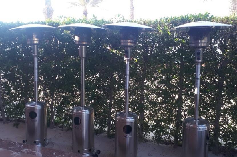 Outdoor Gas & Electric Patio Heaters For Sale & Rental