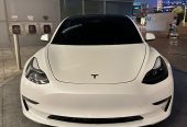 TESLA MODEL-3 -2023|PEARL WHITE|78000 KM|GCC|DIRECT OWNER,AED 89500/-