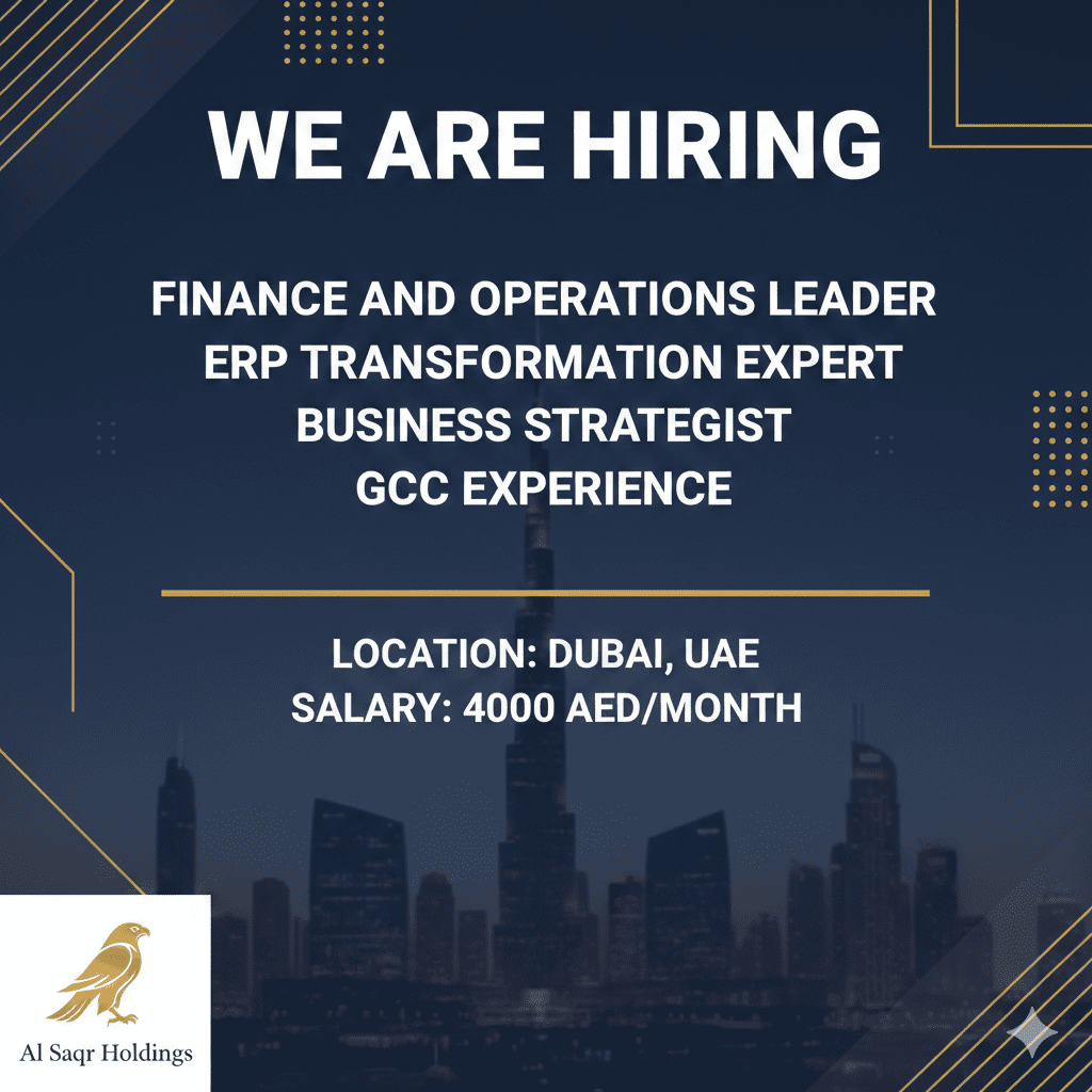 Finance and Operations Leader | ERP Transformation Expert | Business Strategist | GCC Experience