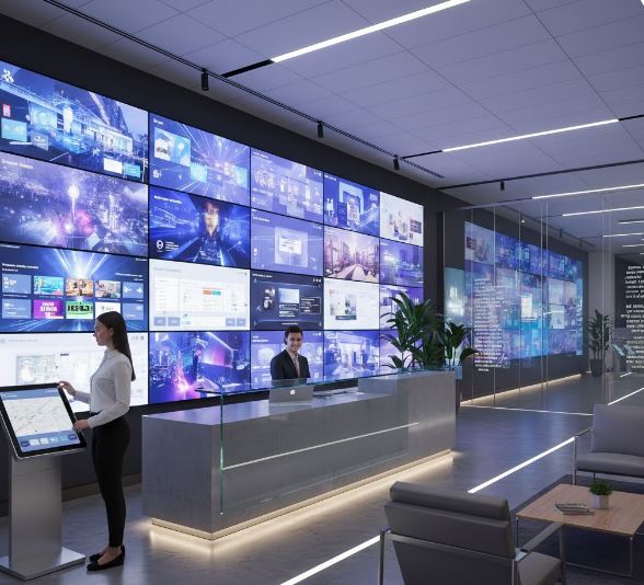 Digital Signage Company In Dubai Uae By Purplewave Fze