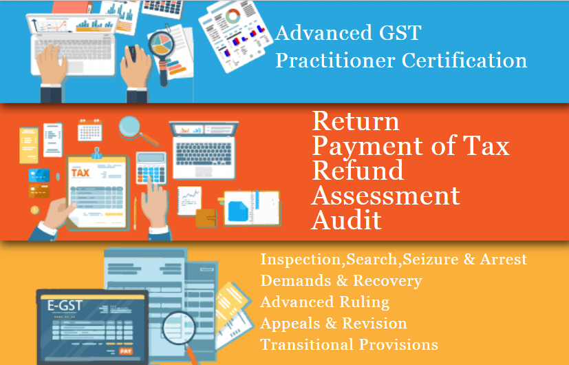 GST Portal Practical Certification Course in Delhi, 100% Job Placement, Free SAP FICO Training in Noida, Best GST, Accounting Job Oriented Training Gurgaon [Update Skills in ’26 for Best GST] get Reliance GST Certification,​