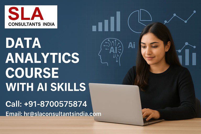 Best Data Analyst Courses & Certification with MNC Job Support, Boost Job with AI Skills in 2026, by SLA Consultants India, Microsoft Certification Support,​